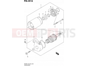 SUZUKI DR200S L5 (2015) (E03,E28,E33) 301A - STARTING MOTOR