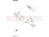 SUZUKI DR200S L5 (2015) (E03,E28,E33) 415A - FOOTREST