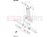 SUZUKI DR200S L5 (2015) (E71) 543A - REAR CUSHION LEVER