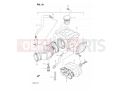 SUZUKI DR250 L (1990) 10 - AIR CLEANER