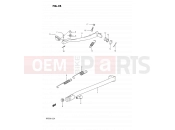 SUZUKI DR250 L (1990) 25 - STAND - REAR BRAKE