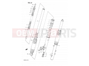 SUZUKI DR250 L (1990) 31 - FRONT DAMPER