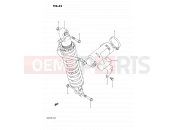 SUZUKI DR250 L (1990) 42 - REAR SHOCK ABSORBER