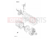 SUZUKI DR250 M (1991) 14 - CLUTCH