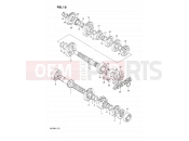 SUZUKI DR250 M (1991) 15 - TRANSMISSION (%E.NO.104152)