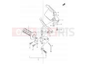 SUZUKI DR250R Y (2000) 38 - LH HANDLE LEVER