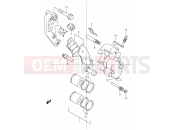 SUZUKI DR250R Y (2000) 45 - FRONT CALIPER