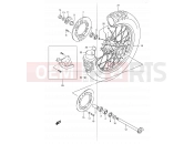 SUZUKI DR250R Y (2000) 49 - REAR WHEEL