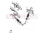 SUZUKI DR250S E (1984) 7 - CAM SHAFT-VALVE