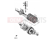 SUZUKI DR250S G (1986) 13 - CLUTCH