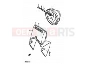 SUZUKI DR250S G (1986) 49 - HEADLAMP HOUSING