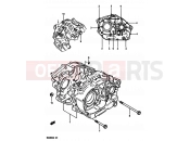 SUZUKI DR250S H (1987) 3 - CRANKCASE