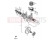 SUZUKI DR250S H (1987) 5 - CRANKSHAFT