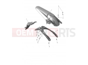 TRIUMPH TF450-E Rear Mudguard
