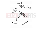 SUZUKI DR250S H (1987) 55 - RIGHT HANDLE SWITCH (MODEL F/G/H)