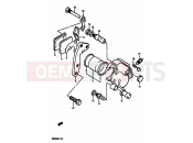 SUZUKI DR250S H (1987) 57 - FRONT CALIPER (MODEL F/G/H)