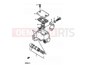 SUZUKI DR250S H (1987) 59 - FRONT MASTER CYLINDER (MODEL F/G/H)