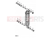 SUZUKI DR250S H (1987) 62 - SHOCK ABSORBER