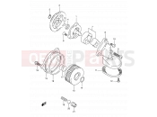 SUZUKI DR250S L (1990) 12 - OIL PUMP