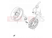 SUZUKI DR250S M (1991) 19 - MAGNETO (MODEL L/M/N)