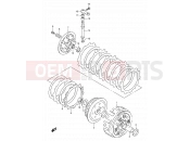 SUZUKI DR250S N (1992) 15 - CLUTCH