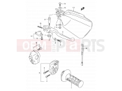 SUZUKI DR250S N (1992) 40A - RIGHT HANDLE SWITCH (MODEL N/P/R E21)