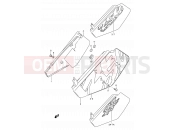 SUZUKI DR250S P (1993) 33A - FRAME COVER (MODEL N/P/R)