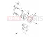 SUZUKI DR250S R (1994) 42 - FRONT CALIPER