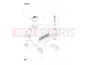 SUZUKI DR250S Z (1982) 39 - FUEL TANK (MODEL Z)