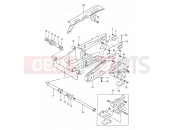 SUZUKI DR250SE S (1995) 45 - REAR SWINGING ARM