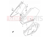 SUZUKI DR350 L (1990) (E01) 30 - FRAME COVER (MODEL L/M)
