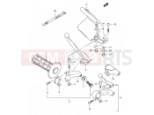 SUZUKI DR350 L (1990) (E01) 35 - LEFT HANDLE LEVER