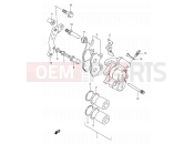 SUZUKI DR350 L (1990) (E01) 41 - FRONT CALIPER (MODEL L/M)