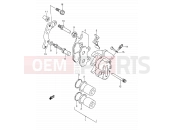 SUZUKI DR350 L (1990) (E03) 40 - FRONT CALIPER (MODEL L/M)
