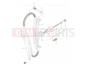 SUZUKI DR350 L (1990) (E03,E28,E33) 8 - CAM CHAIN