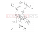 SUZUKI DR350 M (1991) (E03) 44 - REAR CUSHION LEVER