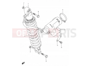 SUZUKI DR350 N (1992) (E01) 44 - REAR SHOCK ABSORBER
