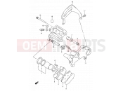 SUZUKI DR350 N (1992) (E03) 46A - REAR CALIPER (MODEL N/P)