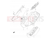 SUZUKI DR350 N (1992) (E03,E28,E33) 30A - FRAME COVER (MODEL N/P/R)