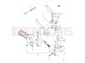 SUZUKI DR350 N (1992) (E03,E28,E33) 38 - LEFT KNUCKLE COVER