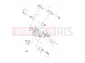 SUZUKI DR350 N (1992) (E03,E28,E33) 43 - REAR CUSHION LEVER