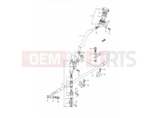 SUZUKI DR350 N (1992) (E03,E28,E33) 47 - REAR MASTER CYLINDER