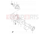 SUZUKI DR350 P (1993) (E01) 6 - CRANK BALANCER