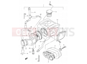 SUZUKI DR350 P (1993) (E01) 10 - AIR CLEANER