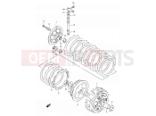 SUZUKI DR350 P (1993) (E01) 14 - CLUTCH