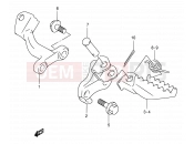 SUZUKI DR350 P (1993) (E01) 26 - FOOTREST