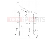 SUZUKI DR350 P (1993) (E03) 32 - HANDLEBAR