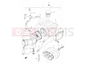 SUZUKI DR350 P (1993) (E03,E28,E33) 10 - AIR CLEANER