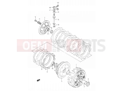 SUZUKI DR350 P (1993) (E03,E28,E33) 14 - CLUTCH