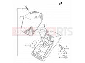 SUZUKI DR350 R (1994) (E01) 22 - TAIL LAMP